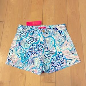 Lilly Pulitzer Size 2 NWT Kellar Stretch Shorts